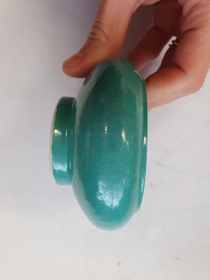 Lot 201 - A CHINESE TURQUOISE-GROUND WASHER.