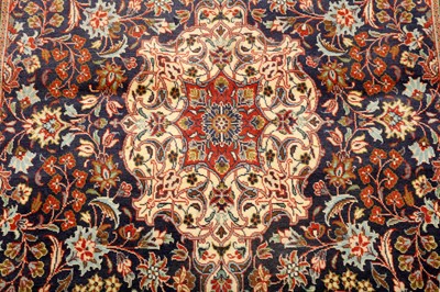 Lot 73 - A FINE KASHAN RUG, CENTRAL PERSIA