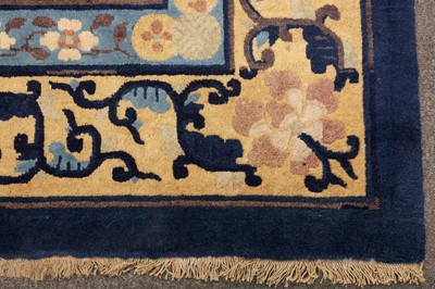Lot 81 - A CHINESE CARPET