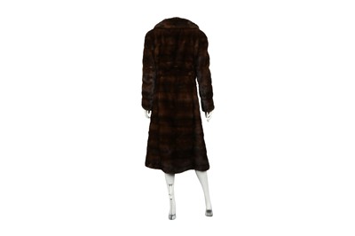 Lot 209 - Hermes Brown Mink Fur Coat
