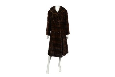 Lot 209 - Hermes Brown Mink Fur Coat