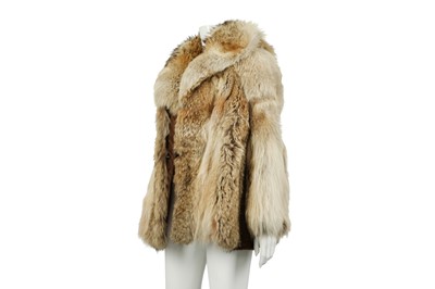 Lot 240 - Hermes Beige Coyote Short Fur Coat