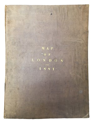Lot 680 - London map.