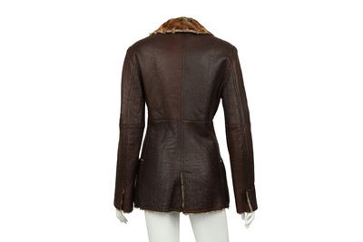 Lot 211 - Fendi Brown Reversible Fur Jacket - Size 40