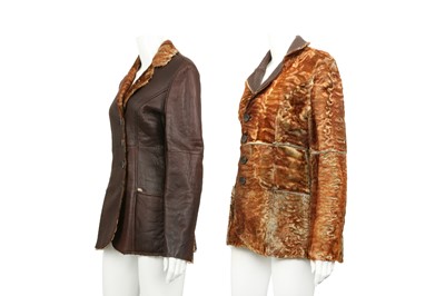 Lot 211 - Fendi Brown Reversible Fur Jacket - Size 40