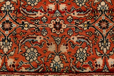 Lot 91 - A NEAR PAIR OF ANTIQUE TABRIZ RUGS, NORTH-WEST PERSIA