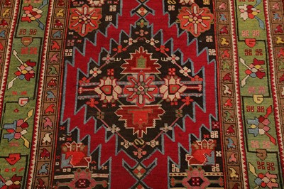 Lot 75 - AN ANTIQUE KARBAGH RUNNER, SOUTH CAUCASUS