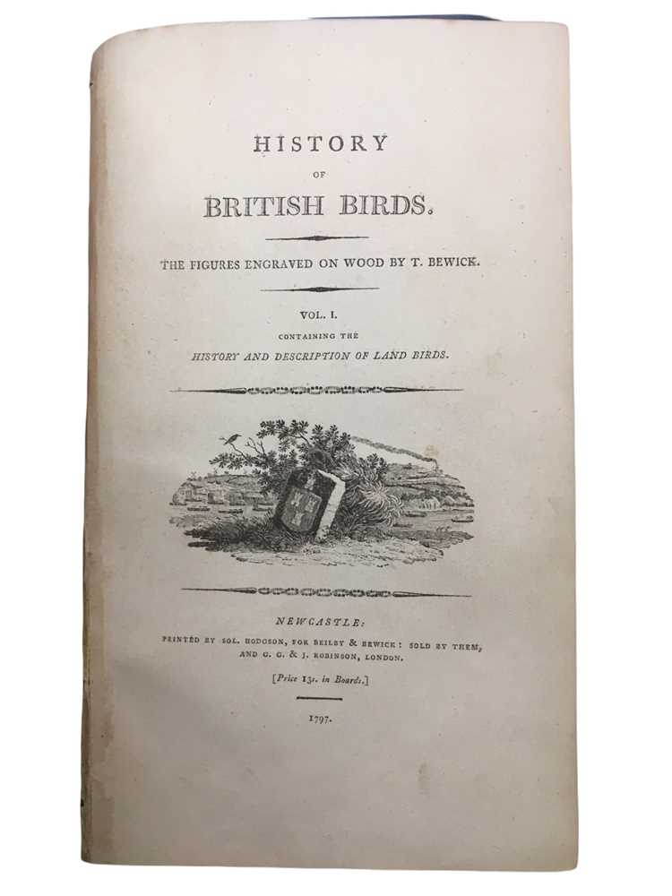 Lot 622 - Bewick (Thomas) History of British Birds,....