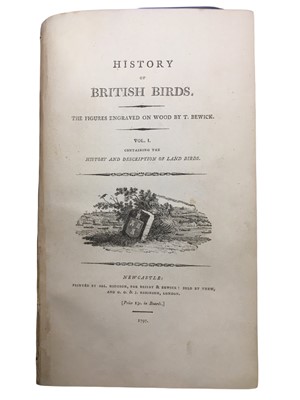 Lot 167 - Bewick (Thomas) History of British Birds,....