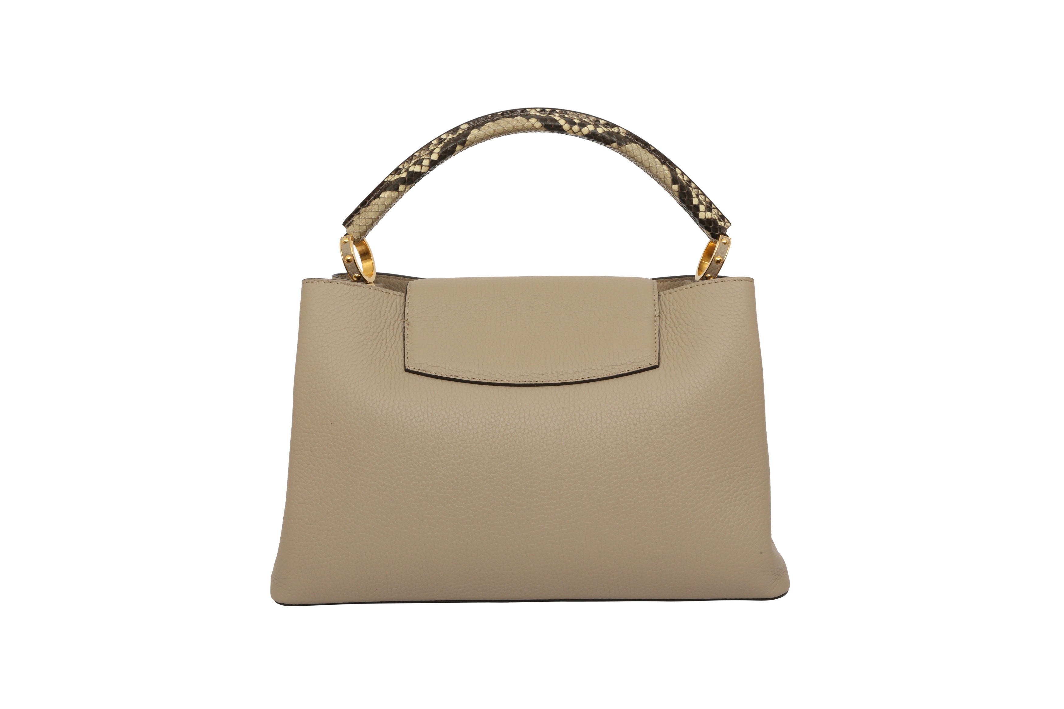 Lot 293 - λ Louis Vuitton Galet Python Capucines MM