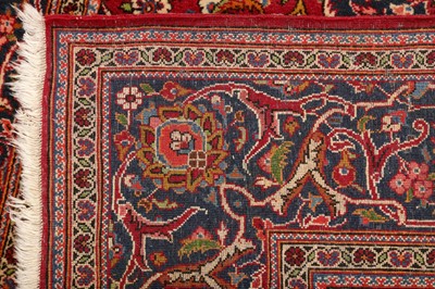 Lot 37 - A FINE KASHAN RUG, CENTRAL PERSIA