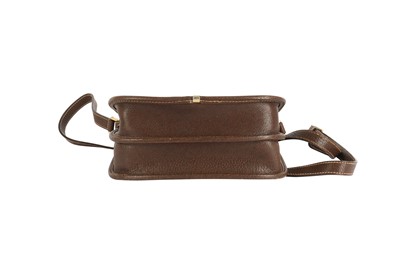 Lot 184 - Gucci Brown Small Saddle Bag