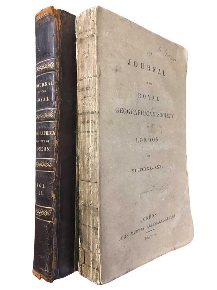 Lot 711 - Journal of the Royal Geographical Society