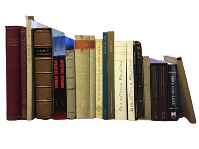 Lot 507 - Continental Literature: Facsimiles and bibliography