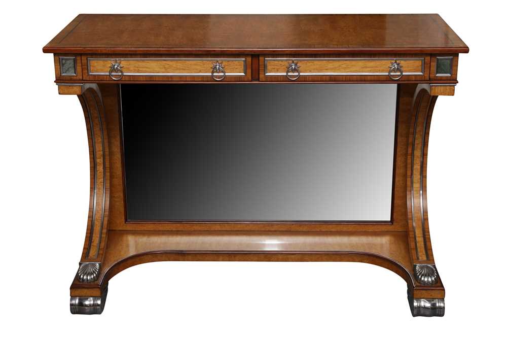 Lot 150 - THEODORE ALEXANDER, A CONSOLE TABLE FROM THE