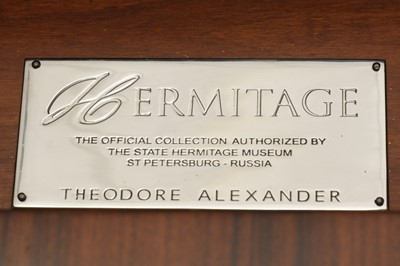 Lot 150 - THEODORE ALEXANDER, A CONSOLE TABLE FROM THE HERMITAGE COLLECTION