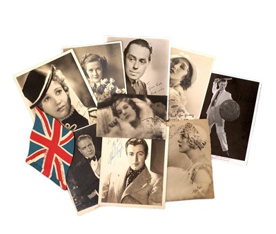 Lot 851 - Autograph Collection.- Vintage Actors & Actresses