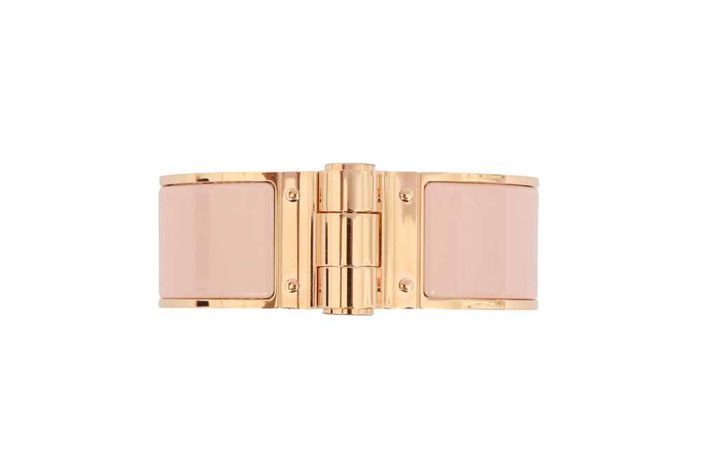 Rare Hermès Enamel Bracelet Wedgwood Pink Ghw Size GM 70 For Sale at  1stDibs | hermes bracelet, hermes bangle, hermes braclet