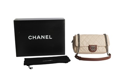 Lot 228 - Chanel Beige 31 Rue Cambon Medium Flap Bag