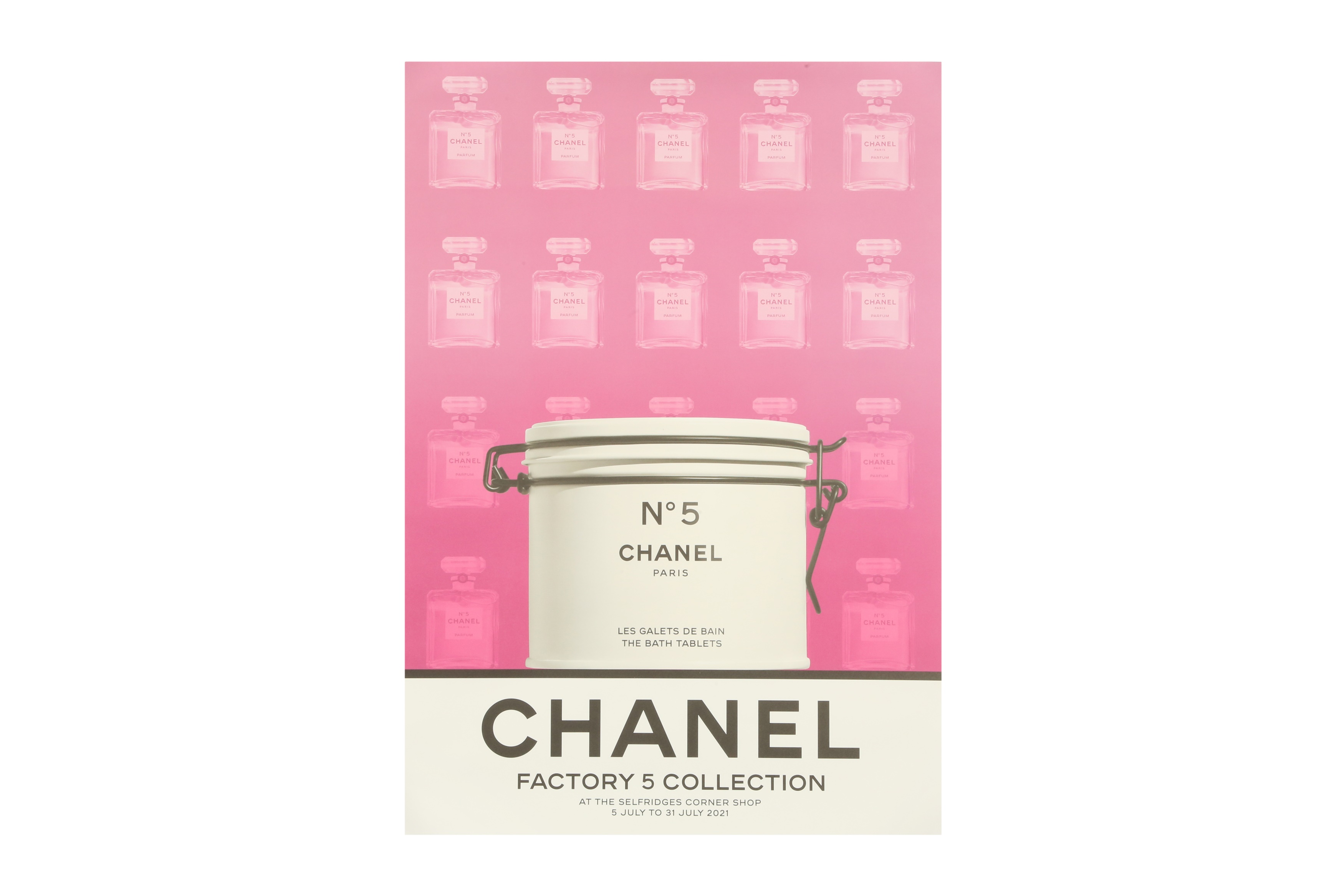 Lot 38 - Chanel Factory 5 Poster Collection