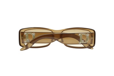 Lot 48 - Christian Dior Green Couture 2 Sunglasses
