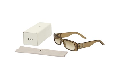 Lot 48 - Christian Dior Green Couture 2 Sunglasses