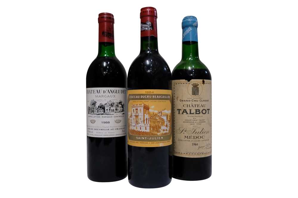 Lot 57 - Beaucaillou, Talbot and Chateau D'Angeludet Trio