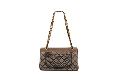 Lot 173 - Chanel Brown Small Double Flap Bag