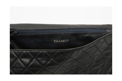 Lot 124 - Chanel Navy Document Flap Bag