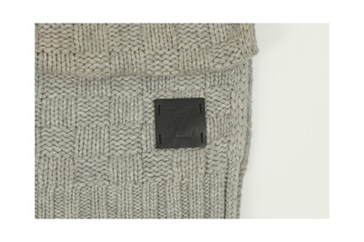 Sold at Auction: Louis Vuitton, Louis Vuitton Grey Cashmere Knit Hat