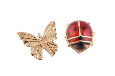 Lot 61 - TWO BROOCHES