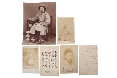 Lot 104 - Chinese politicians and diplomats, late Qing Dynasty, c.1880s-1901