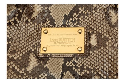 Lot 177 - λ Louis Vuitton Python Galliera PM