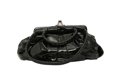 Lot 406 - Christian Louboutin Black Shoe Clasp Shoulder Bag