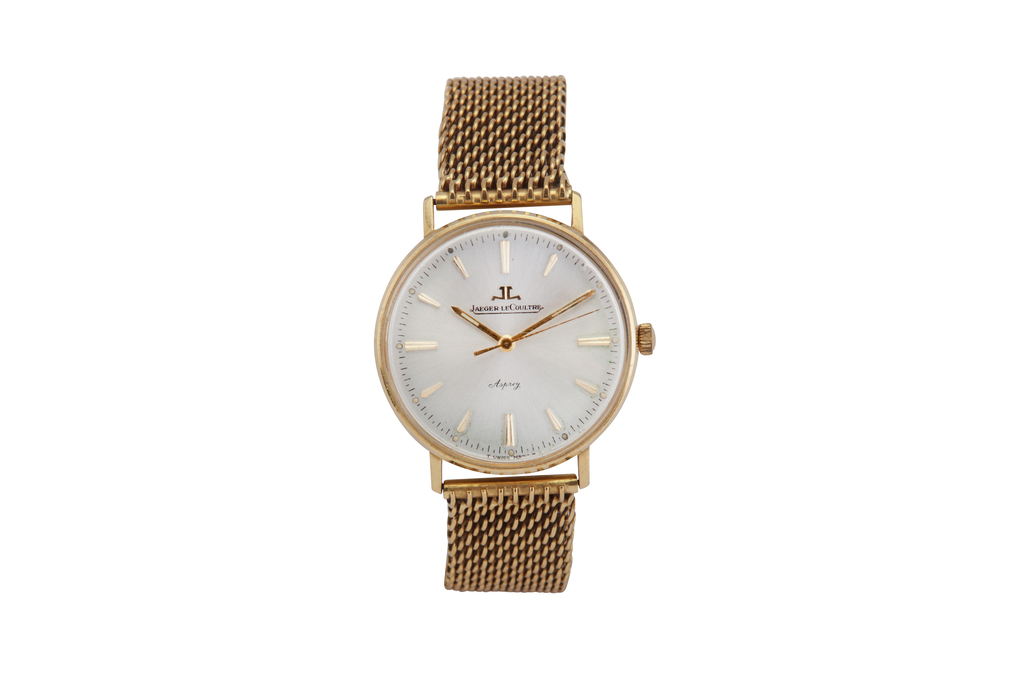 JAEGER LECOULTRE. ASPREY 18K YELLOW GOLD