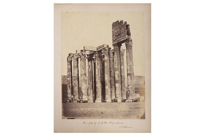 Lot 245 - Photographic album, Grand tour, c.1862-1882