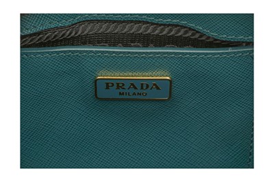 Lot 139 - Prada Teal Mini Promenade Crossbody Bag
