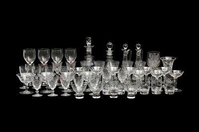 Lot 438 - A COLLECTION OF GLASSWARE, 19TH CENTURY AND EARLY 20TH CENTURY