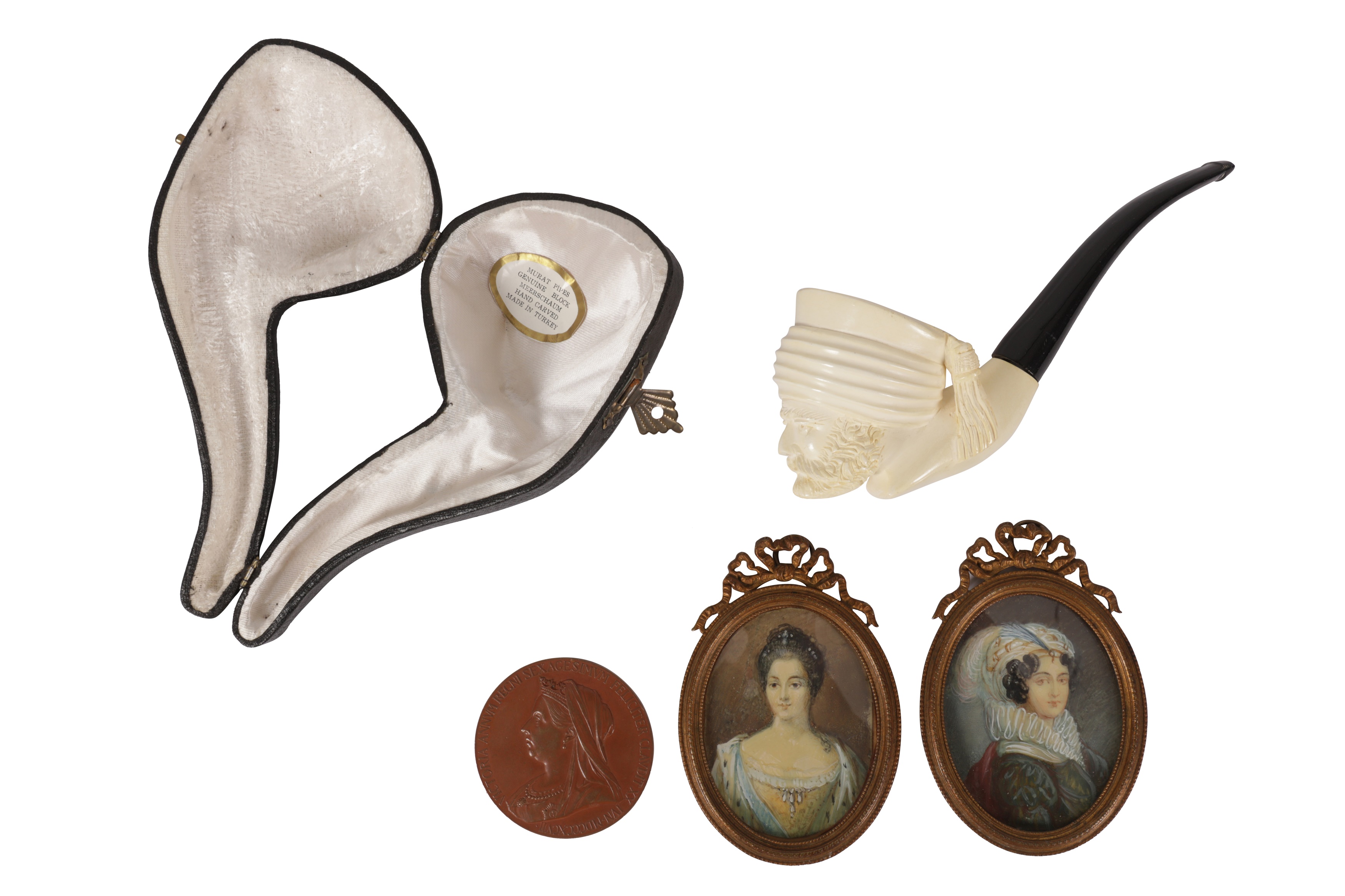 Lot 534 A VICTORIAN BRONZE JUBILEE MEDAL 18371897