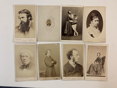 Lot 204 - Photographic album, Cartes de Visite, c.1860s