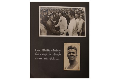 Lot 351 - Photographic album, Berlin Olympics, 1936