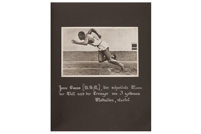Lot 351 - Photographic album, Berlin Olympics, 1936