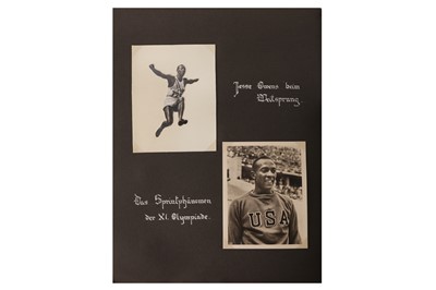 Lot 351 - Photographic album, Berlin Olympics, 1936