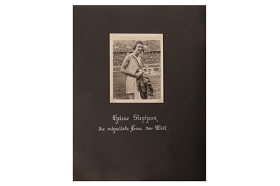 Lot 351 - Photographic album, Berlin Olympics, 1936