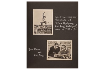 Lot 351 - Photographic album, Berlin Olympics, 1936