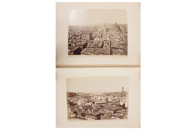 Lot 79 - Photographic album, Vesuvius Eruption an Italy views, 1870s-1880s