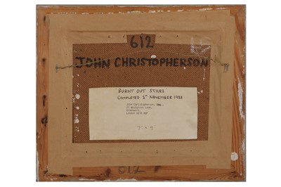 Lot 805 - JOHN CHRISTOPHERSON (1921-1996)