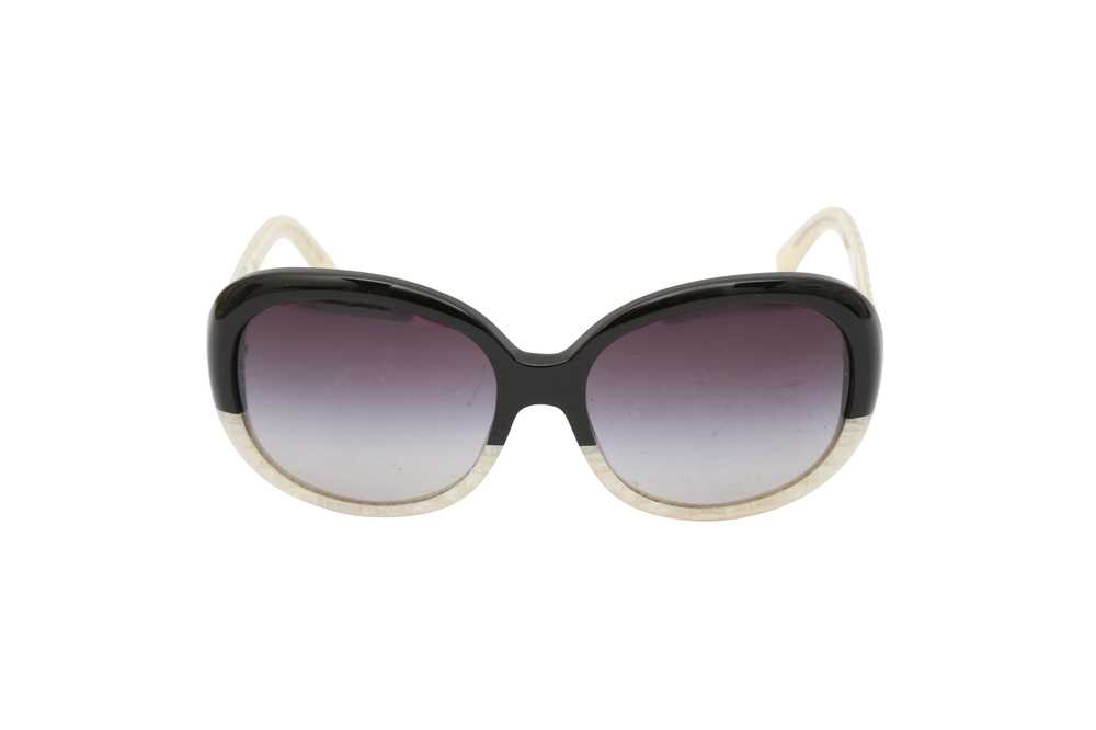 Lot 570 Chanel Monochrome Tweed Sunglasses