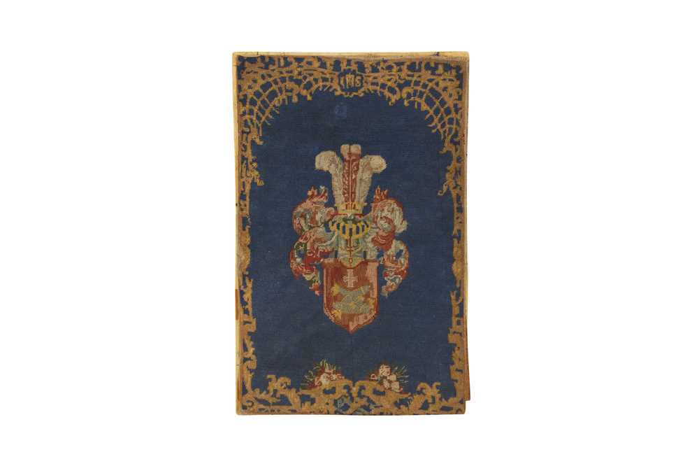 Lot 530 - A NEEDLEPOINT PANEL, EARLY 19TH CENTURY