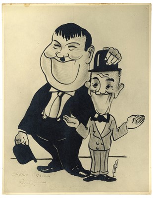 Lot 594 - Laurel (Stan) & Oliver Hardy